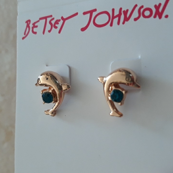 2x*Host Pick*Betsey Johnson dolphin earrings - Picture 8 of 11
